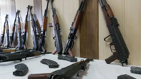 کشف محموله سلاح جنگی و شکاری در اهواز