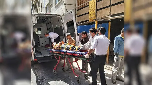 سقوط بالابر غیر استاندارد حادثه خونینی در تهران رقم زد + عکس های حادثه