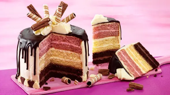  کیک نئوپولیتن خانگی ویژه  مهمانی های خاص+دستور پخت