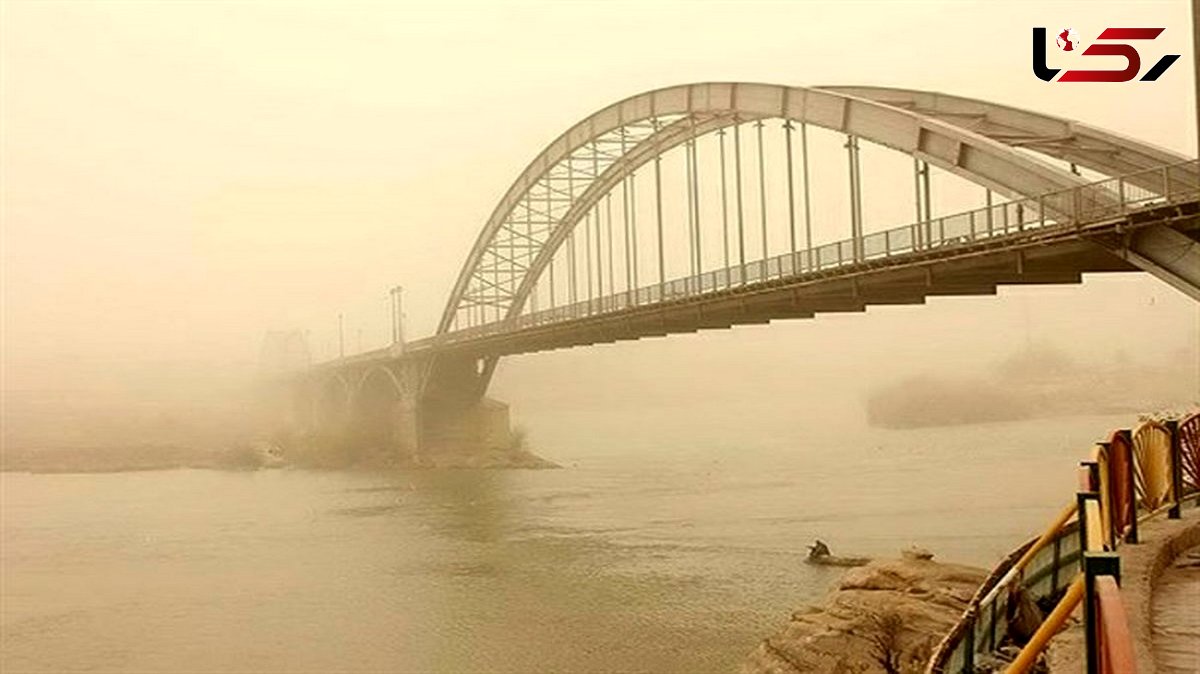 اهواز همچنان آلوده ترین کلانشهر / گرد و غبار هوای مرکز خوزستان را ناسالم کرد 