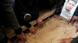 عکس هایی از مراسم بزرگداشت شهدای بمباران آمریکا و اسرائیل در بهشت زهرا