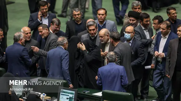 فریاد واعتراض نمایندگان باعث اخلال در جلسه علنی شد / «دو دو»نمایندگان به وزیرکشور