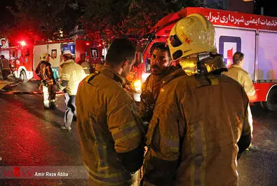 آتش‌سوزی و انفجار در کلینیک درمانی سینا اطهر