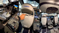 تا به حال کابین لوکس خلبان را در هواپیمای بوئینگ 787 دیده بودید؟ +فیلم