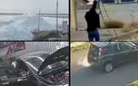 از انفجار باتری گوشی همراه تا نجات خانم موتورسوار از زیر کامیون در بزرگراه + 10 فیلم حادثه ای 
