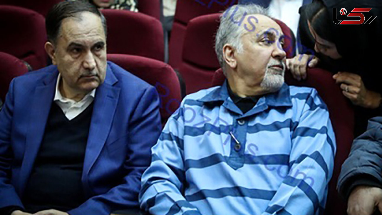 درگوشی حرف زدن دختر و داماد شهردار سابق تهران در جلسه دادگاه+ عکس