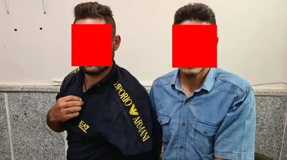 سرقت مسلحانه کابل برق در خرمشهر + عکس سارقان