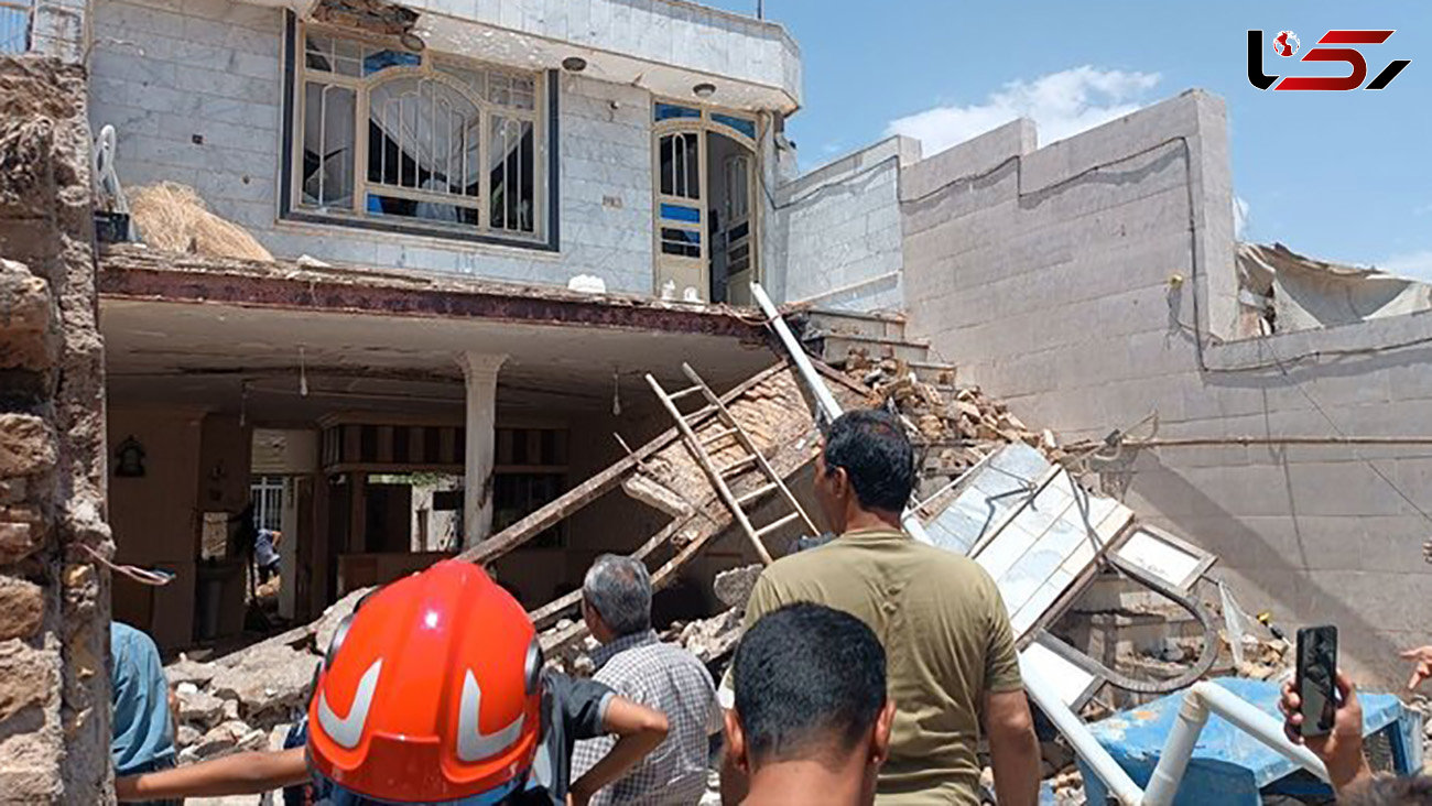عکس آوار خانه مسکونی بعد از انفجار/ چه بر سر این 8 نفر آمد؟