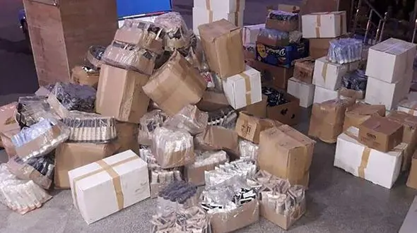 کشف 9 هزار لوازم یدکی خودروی قاچاق در بازار تهران 