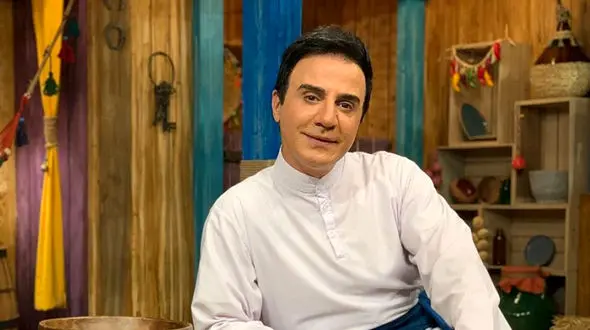 عکس/ دیدار ناگهانی عمو پورنگ با بازیگر سرشناس هندی!