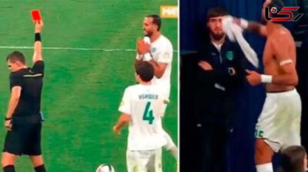 فیلم/ بازیکن اخراجی مجبور شد لباسش را از هوادار پس بگیرد!