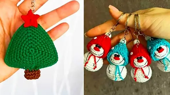 شیک‌ ترین جاکلیدی‌ های کریسمسی؛ 15 طرح بامزه و ویژه برای کریسمس