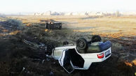 تصادف شدید سه مامور نجاتگر آتش نشانی در خوی + عکس 