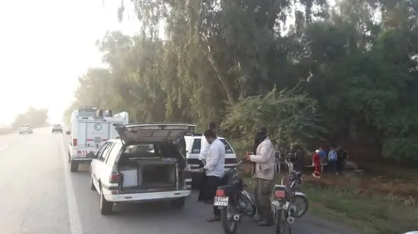 انحراف خودرو در شوش سه کشته برجا گذاشت