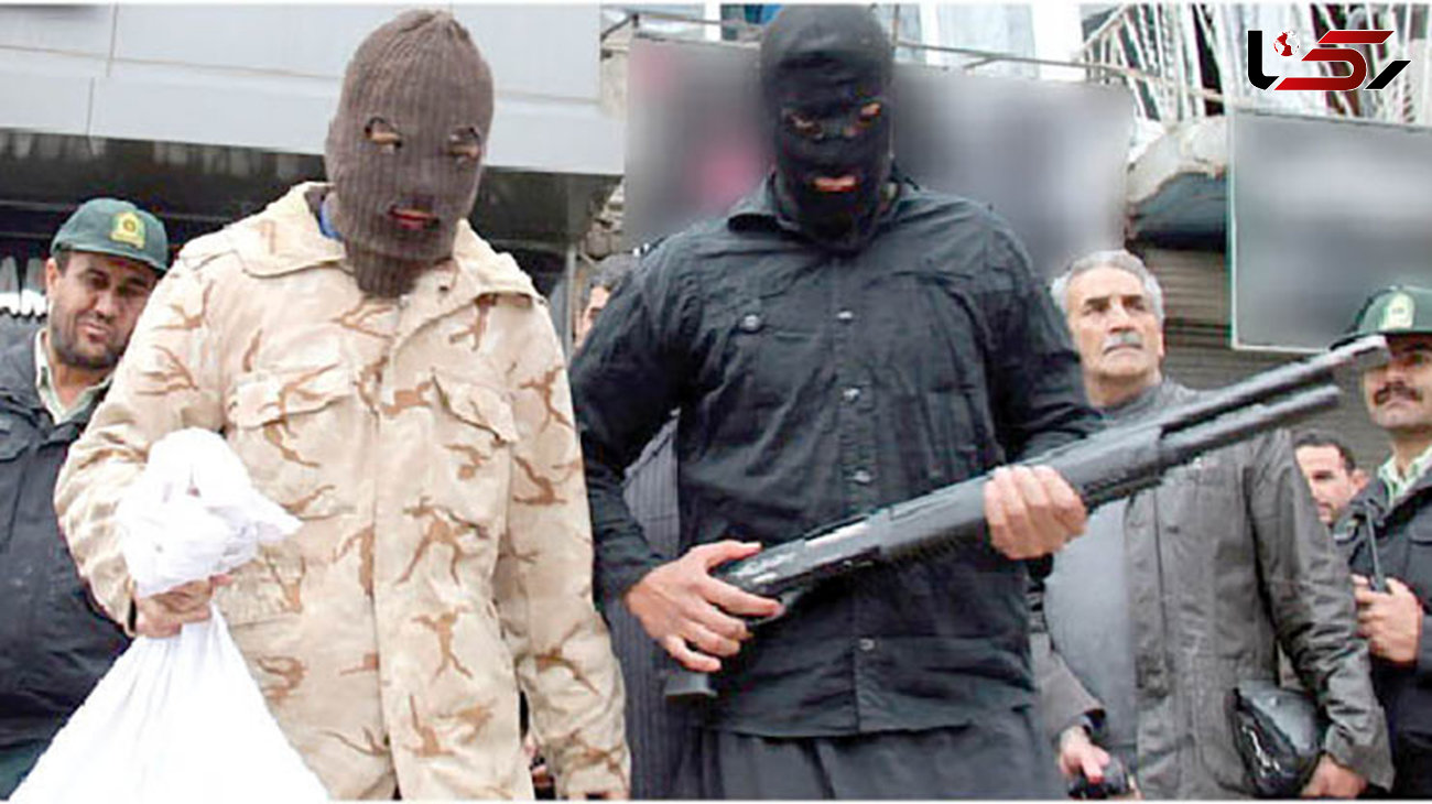 اعدام در ملاء عام سارقان مسلح طلا فروشی نیشابور +عکس