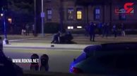 فیلم/ کتک زدن دانشجویی که بدون لباس به خیابان آمده بود