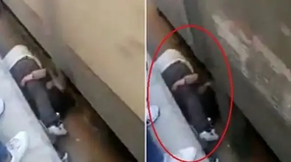 اقدام شوکه کننده یک مرد برای نجات فرزندش + فیلم / مصر