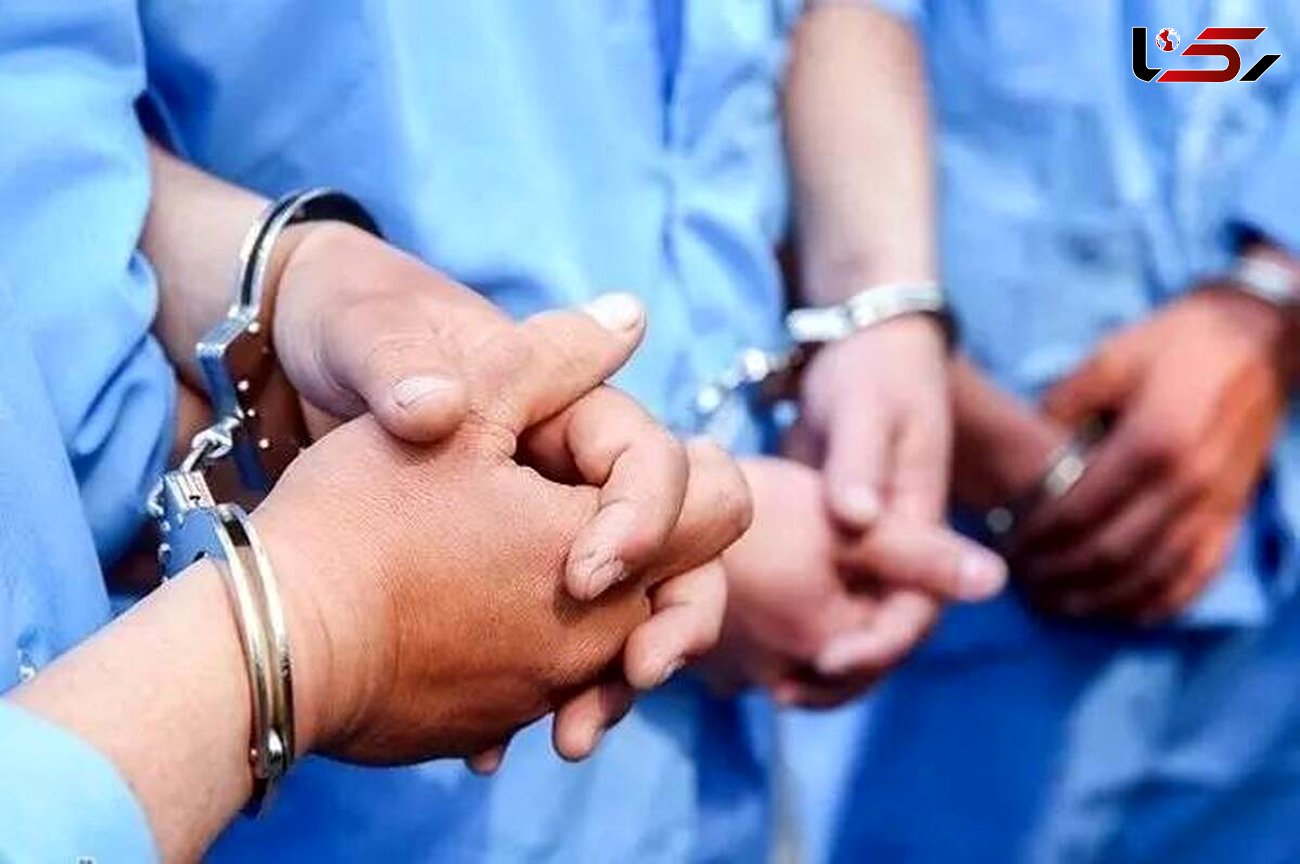 دستبند پلیس بر دستان اراذل و اوباش در خرم آباد 
