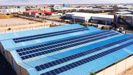 ۴۰۰ مگاوات نیروگاه‌ خورشیدی در شهرک‌های صنعتی به شبکه برق کشور متصل شد