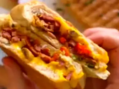 پنینی سوسیس و قارچ / فیلم