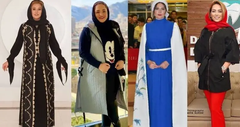 نسرین مقانلو، نرگس محمدی ، لادن مستوفی و سمانه پاکدل  با قد 167