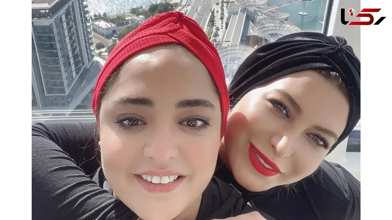 عکس جدید فریبا نادری و نرگس محمدی در ترکیه