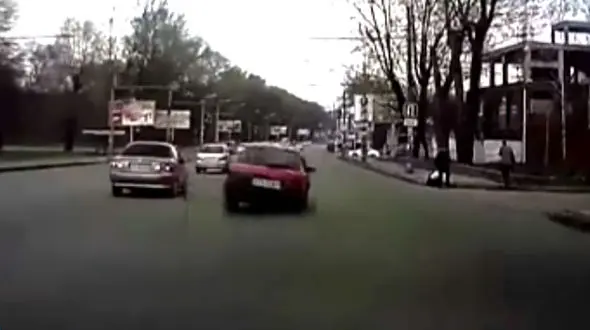 تصادف وحشتناک به خاطر سرعت غیرمجاز + فیلم