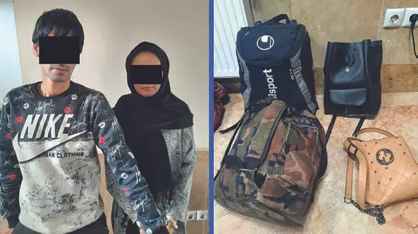 زورگیری های زن و مرد بی رحم با تبر در مشهد ! + عکس متهمان