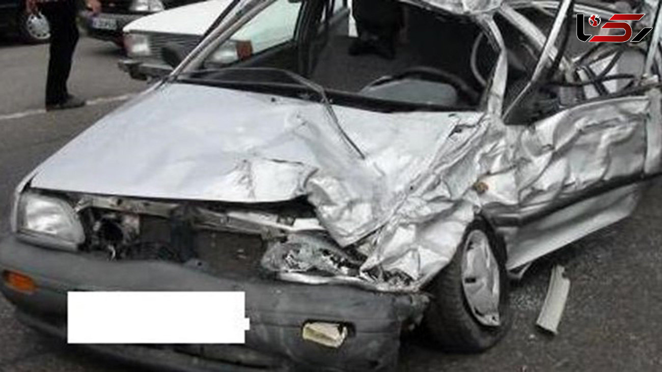 مصدومیت زن اهوازی در سانحه رانندگی
