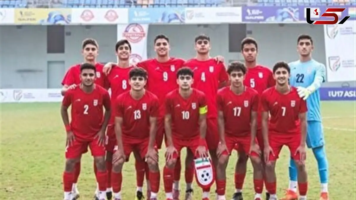 مرحله انتخابی قهرمانی زیر 17 سال آسیا/  توقف ایران برابر لبنان + فیلم خلاصه بازی