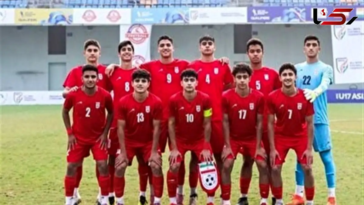 مرحله انتخابی قهرمانی زیر 17 سال آسیا/  توقف ایران برابر لبنان