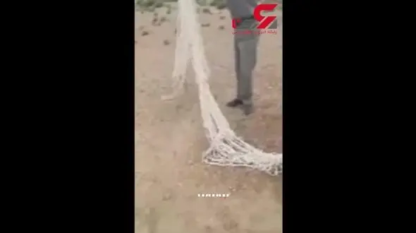 نجات بزمجه از چاه در شاهرود + فیلم 