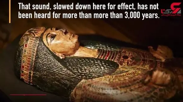 حرف زدن یک مومیایی پس از 3000 سال !+فیلم