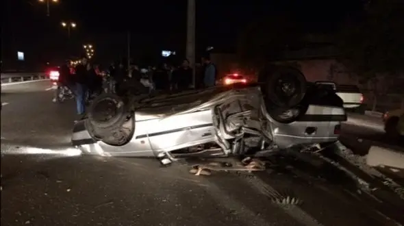 6 مصدوم در حادثه گیسوم 