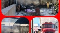 ۴ کشته و ۲ مصدوم در آتش‌سوزی یک واحد صنعتی در شهر صنعتی البرز قزوین