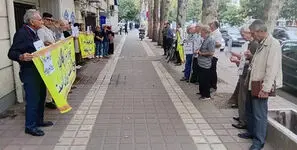 تجمع بازنشستگان تامین اجتماعی در تهران، رشت و شوش /  اعتراض به حقوق زیر خط فقر