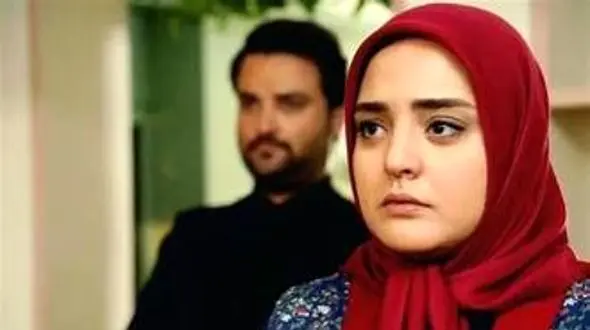 قاب صمیمی بازیگر سریال ستایش با الناز حبیبی