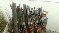 کشف سلاح های شکاری  غیرمجاز در مازندران
