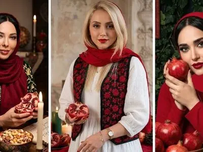 عکس ها / نگاهی به استایل‌های سبز و قرمز خانم بازیگران ایرانی در شب یلدا /  الگوی ایده آل برای یلدای 1404 / از پردیس پورعابدینی و المیرا دهقانی تا مریم مومن و الهام اخوان و مهسا حجازی و ...