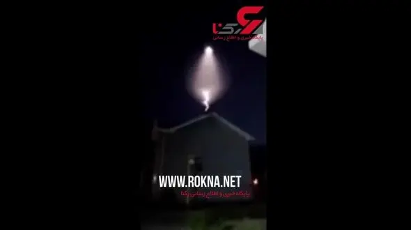 وحشت مردم از شیئی پرنده در آسمان + فیلم دیدنی