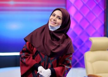 دکوراسیون خانه شیک نجمه جودکی مجری مشهور ایرانی / خانم مجری با عکس های خودش خانه را تزئین کرده است!