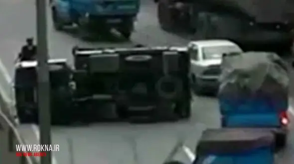 صحنه هایی از چند تصادف وحشتناک جاده‌ا ی در ایران + فیلم