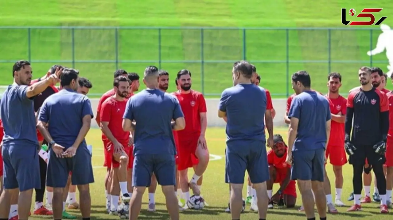 عکس‌های جذاب از اولین حضور هاشمیان در تمرین پرسپولیس