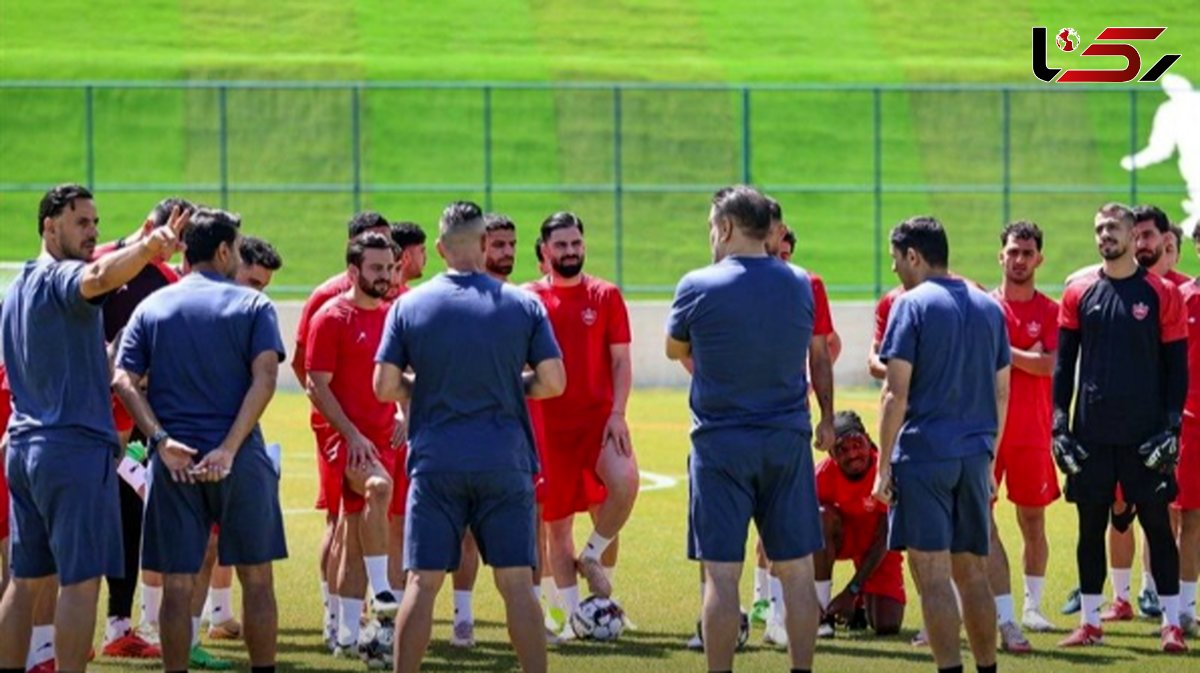 عکس‌های جذاب از اولین حضور هاشمیان در تمرین پرسپولیس