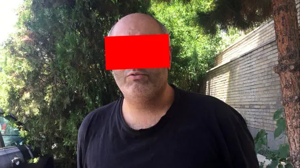 اعدام قاتل مشهور  میدان فردوسی تهران  + فیلم و عکس