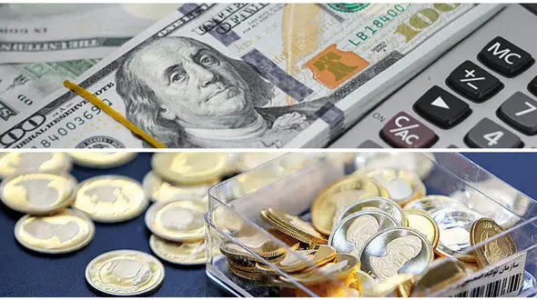 قیمت سکه و دلار امروز  ! / کاهش قیمت در بازار