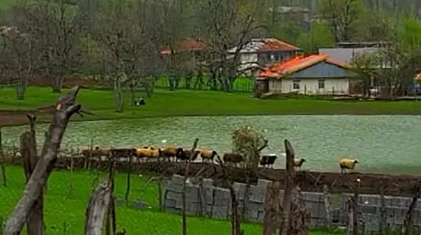 روستای استخرگاه از جاذبه های گردشگری و رویایی گیلان + فیلم 