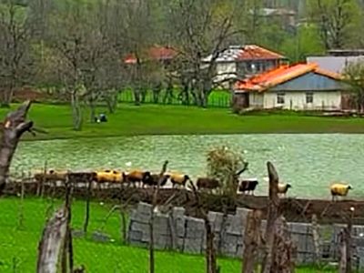روستای استخرگاه از جاذبه های گردشگری و رویایی گیلان + فیلم 