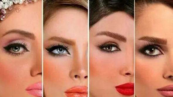راز های ست کردن رنگ مو با آرایش صورت