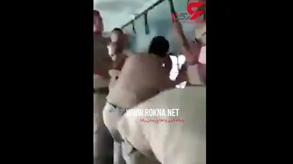 اقدام کثیف یک مرد با مامورپلیس + فیلم / هند